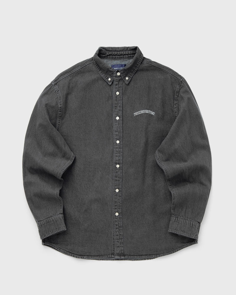 Thisisneverthat Washed Denim Shirt Grey