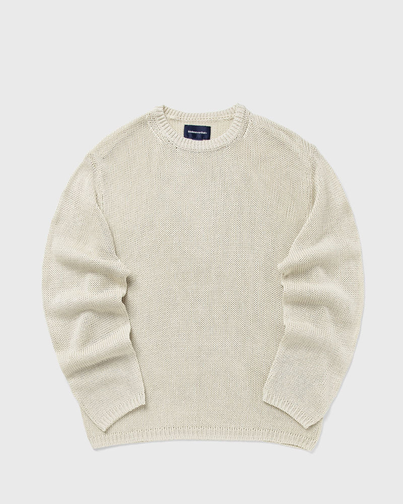 Thisisneverthat Loose Gauge Knit Crew Beige