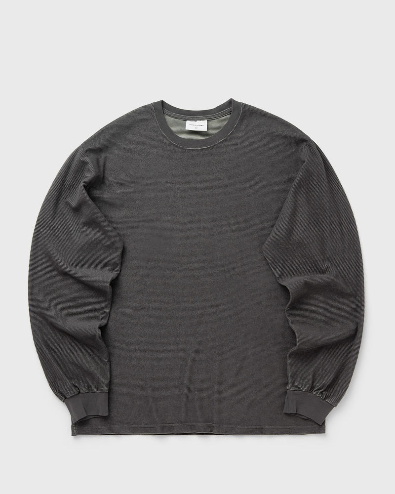 Thisisneverthat C-Logo Wale L/S Tee Grey