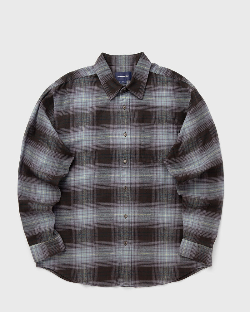 Thisisneverthat Flannel Check Shirt Black