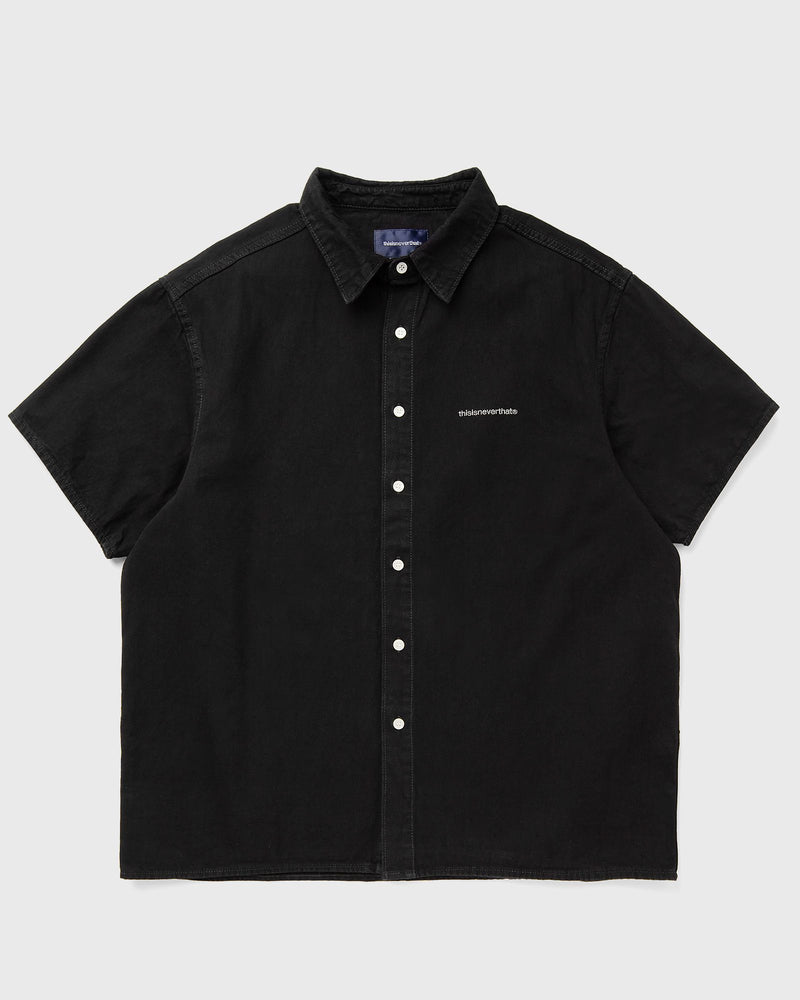 Thisisneverthat Washed Denim S/S Shirt Black