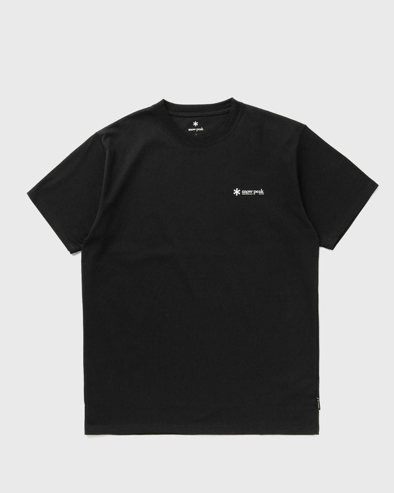 Snow Peak Logo T-Shirt Black