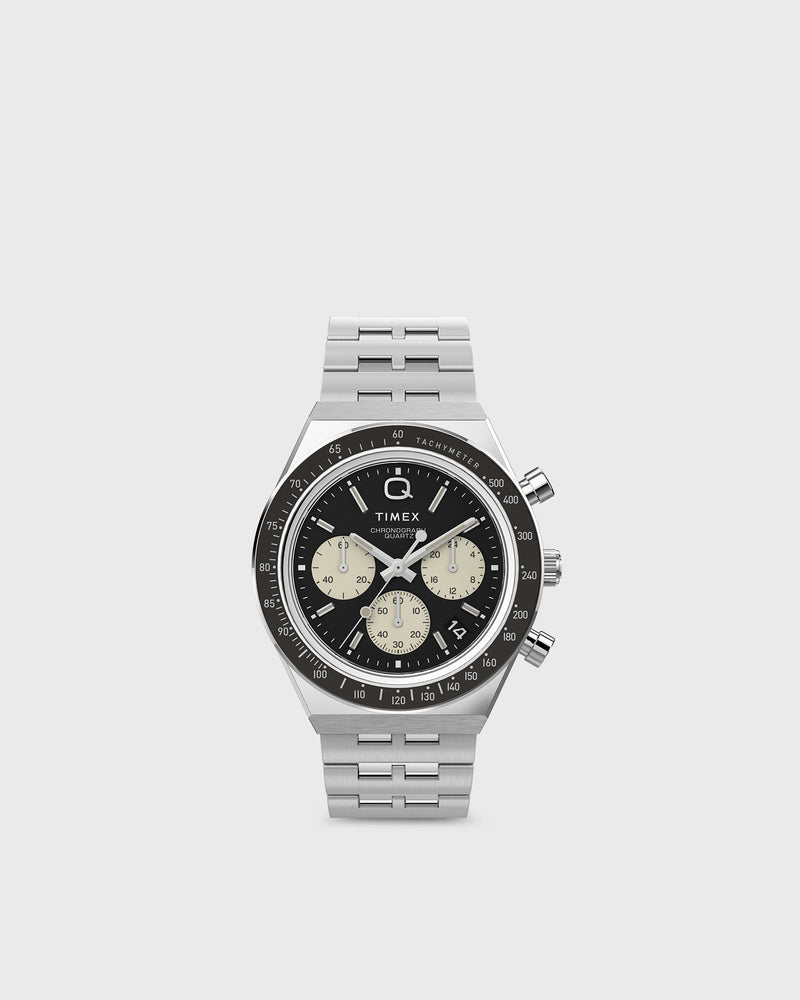 Timex Q Chrono Silver