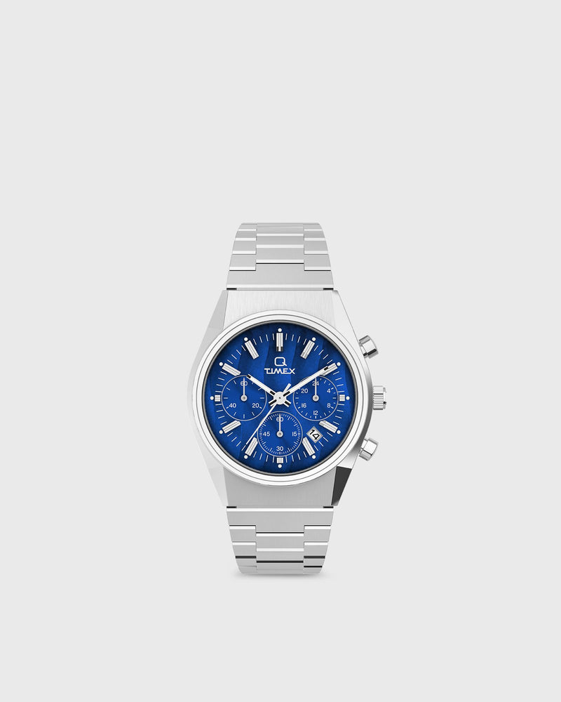 Timex Q Timex Falcon Eye Chronograph Blue