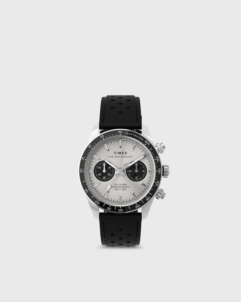 Timex Waterbury Heritage Chronograph Silver