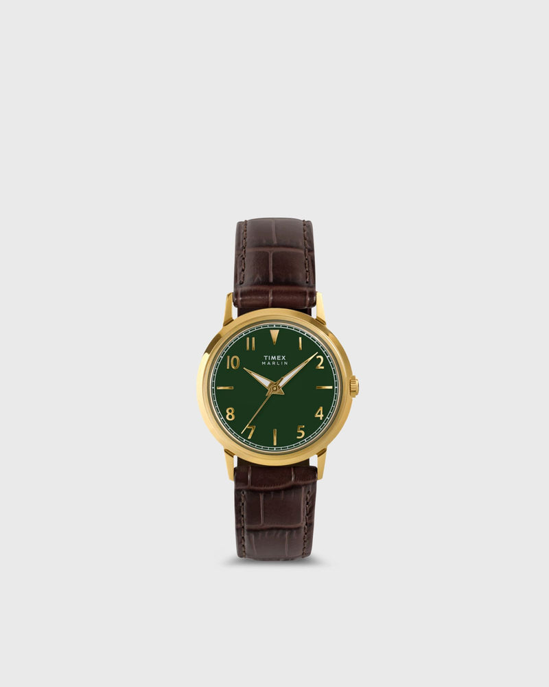 Timex Marlin 34MM 3-Hand Quartz Gold