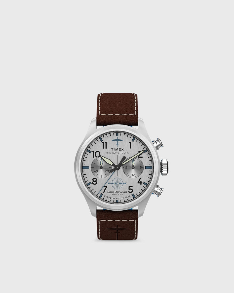 Timex Waterbuy Ace Pan Am Edition Chrono Silver