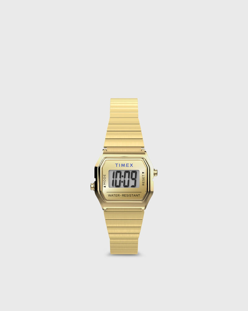 Timex Teeny Tiny Timex Gold Tone Case and Perfect Fit Expansion Band