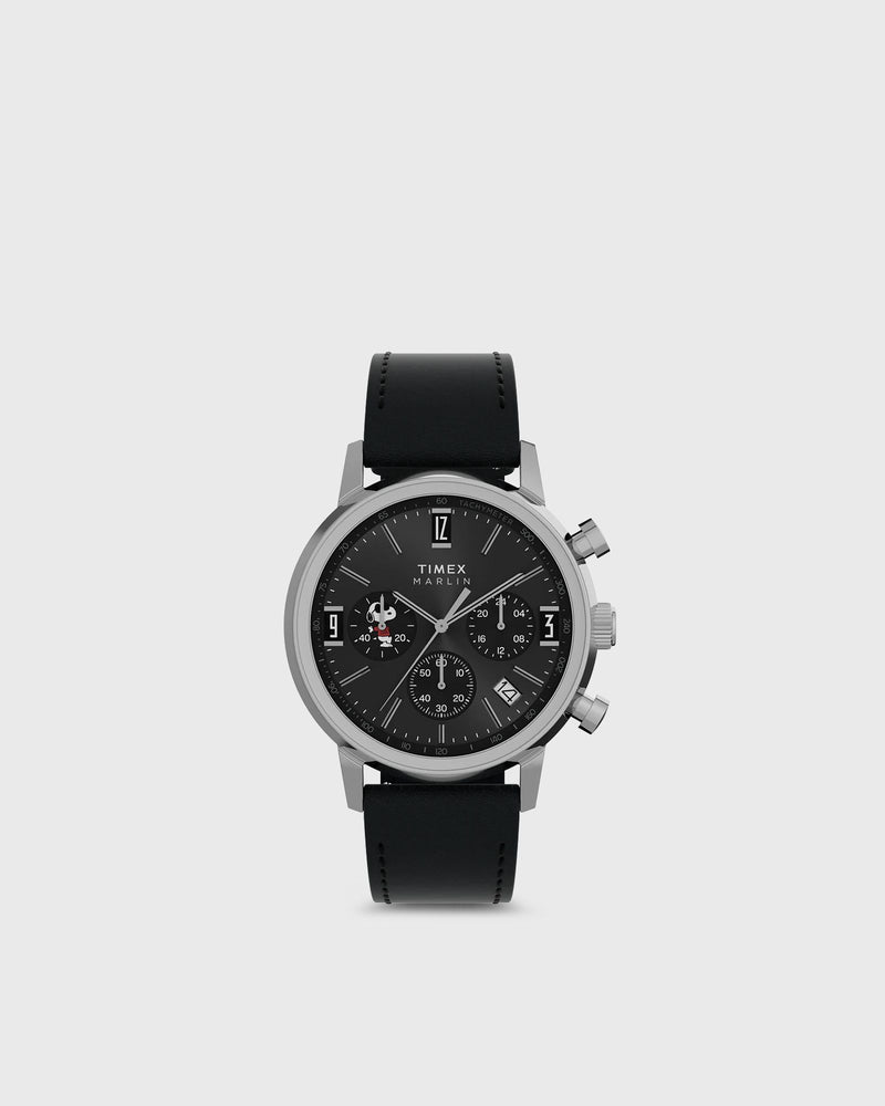 Timex Marlin Chrono Peanuts Joe Cool Black
