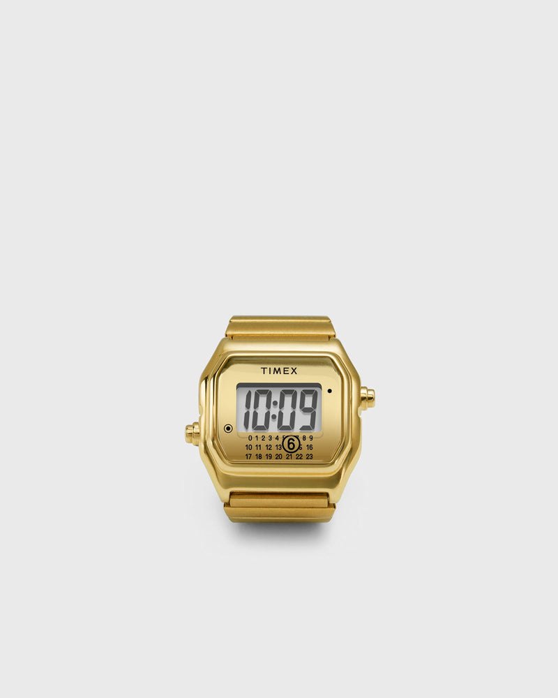 Timex X MM6 T80 Gold-Tone Ring Watch - S/M