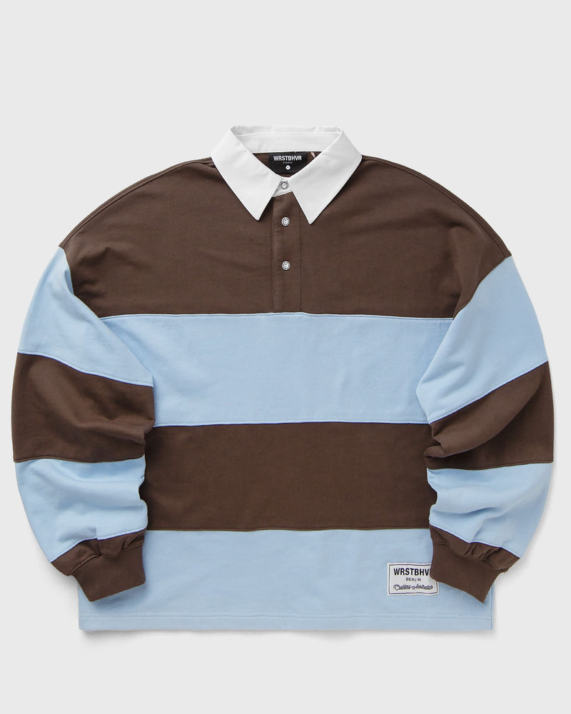 WRSTBHVR Geri Polo Sweatshirt Blue|brown