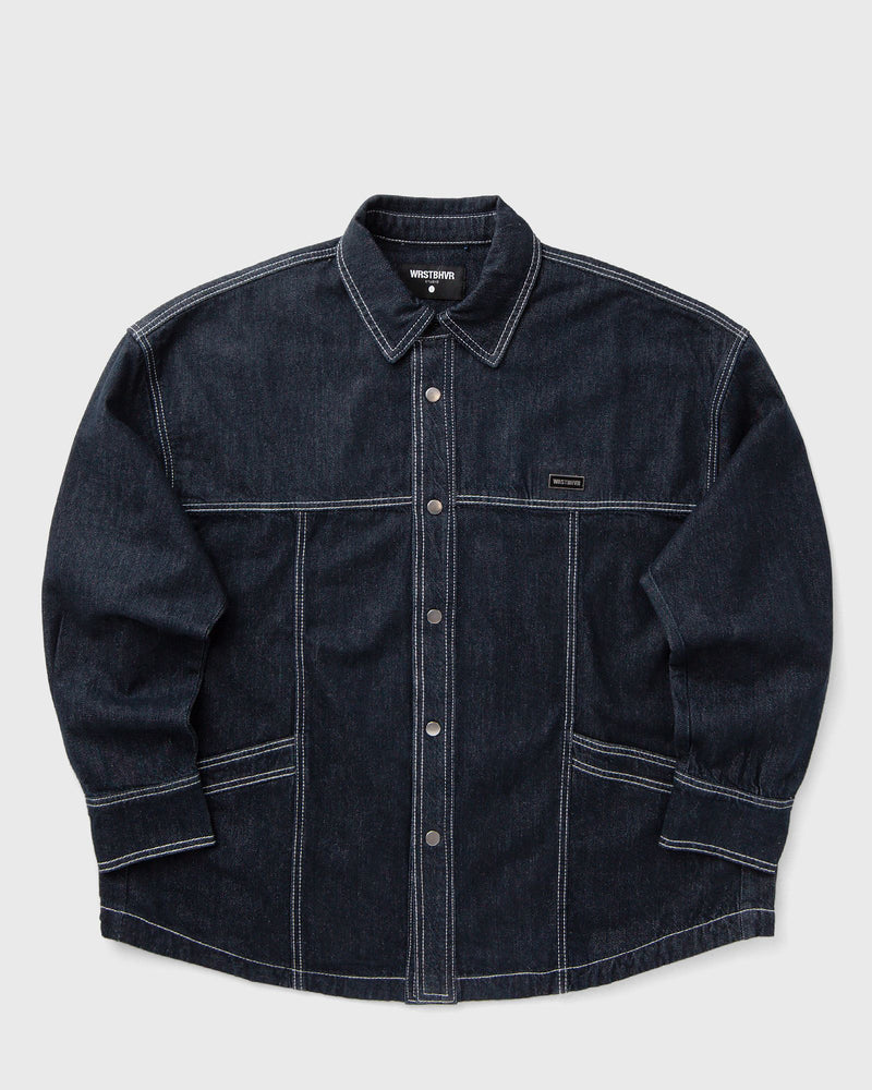 WRSTBHVR Leandra Denim Shirt Blue