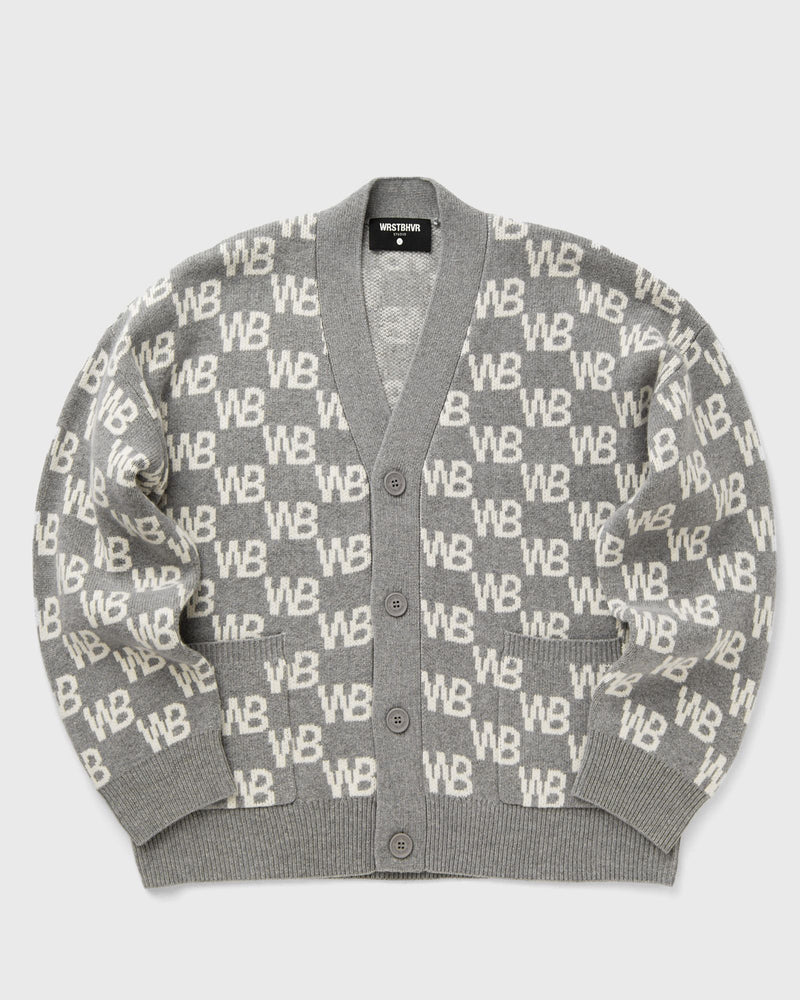 WRSTBHVR Chess V3 Cardigan Grey