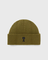 AMI Paris AMI de Coeur Beanie Green