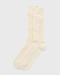 AMI Paris Adc Plain Sock Red