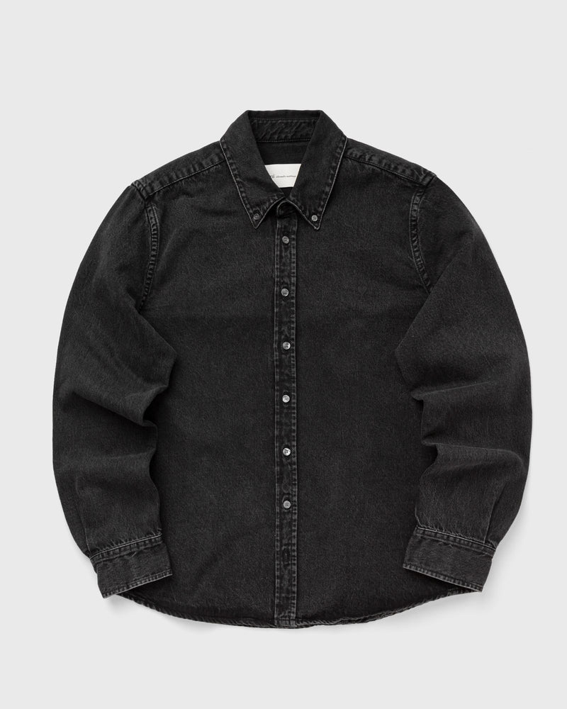 AMI Paris Tonal AMI de Coeur Shirt Black
