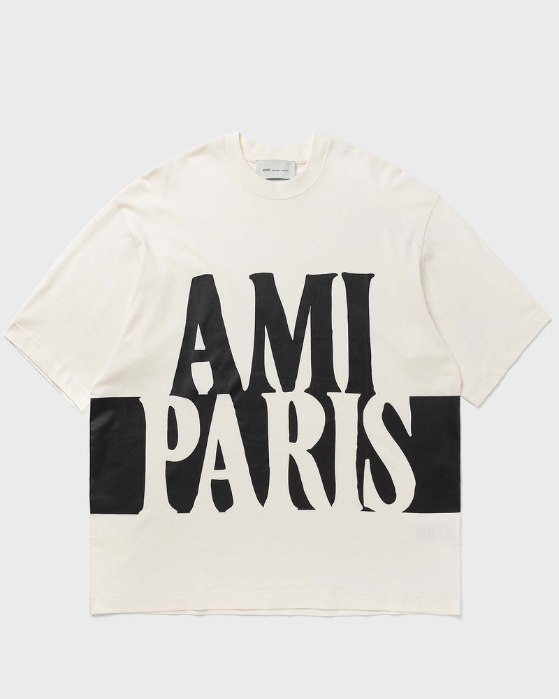 AMI Paris Oversize Fit Short Sleeves Teeshirt White