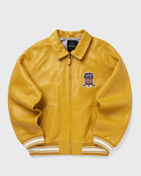 Avirex Icon Leather Jacket Yellow