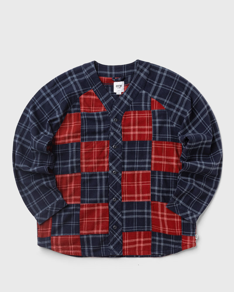 Vans Otw Flannel Blocked Shirt Blue