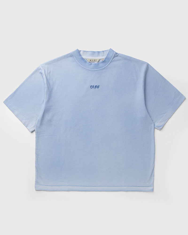 Olaf Sprayed Boxy Tee Blue