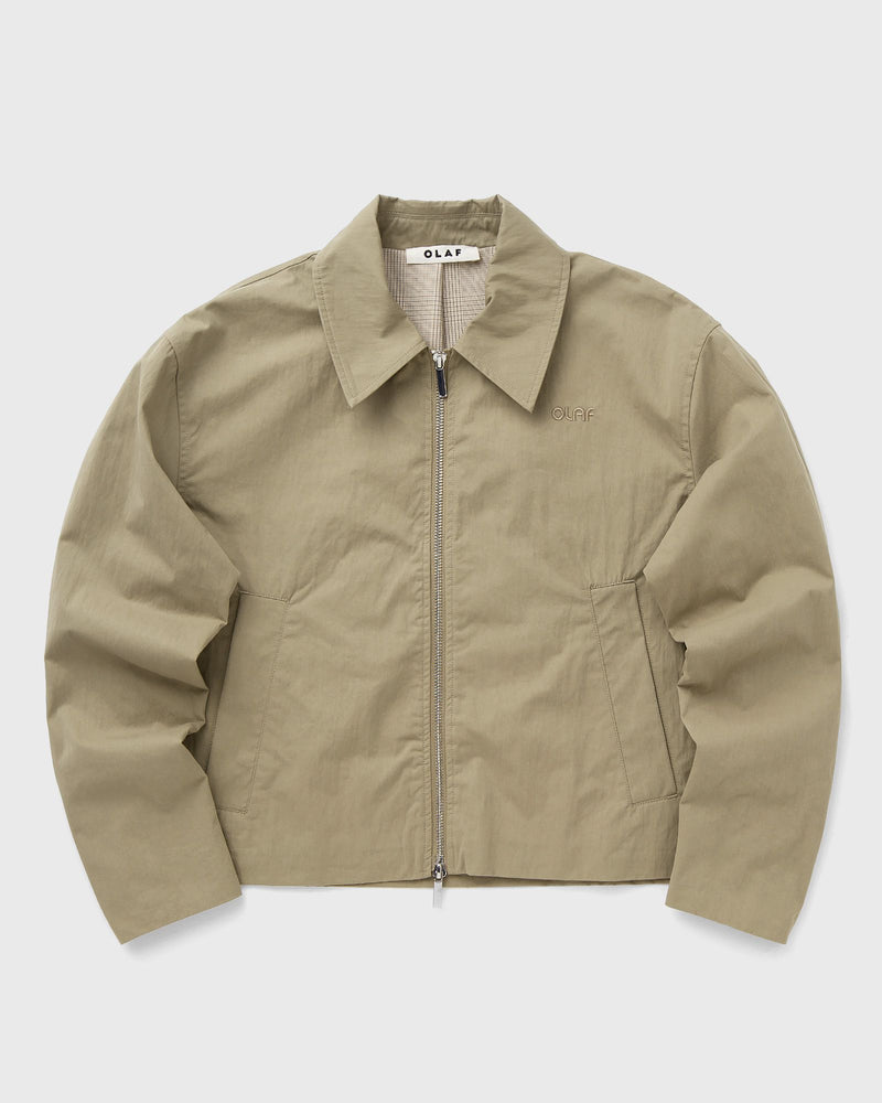 Olaf Zip Up Jacket Beige