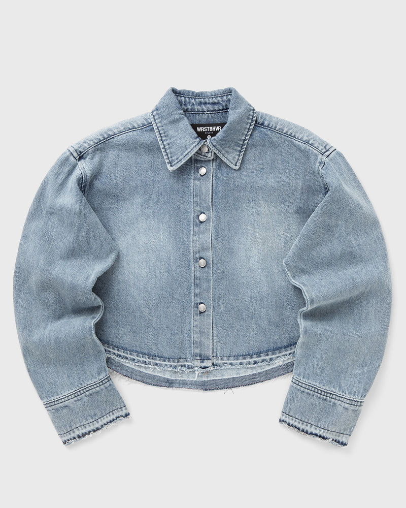 WRSTBHVR Jella Denim Shirt Blue