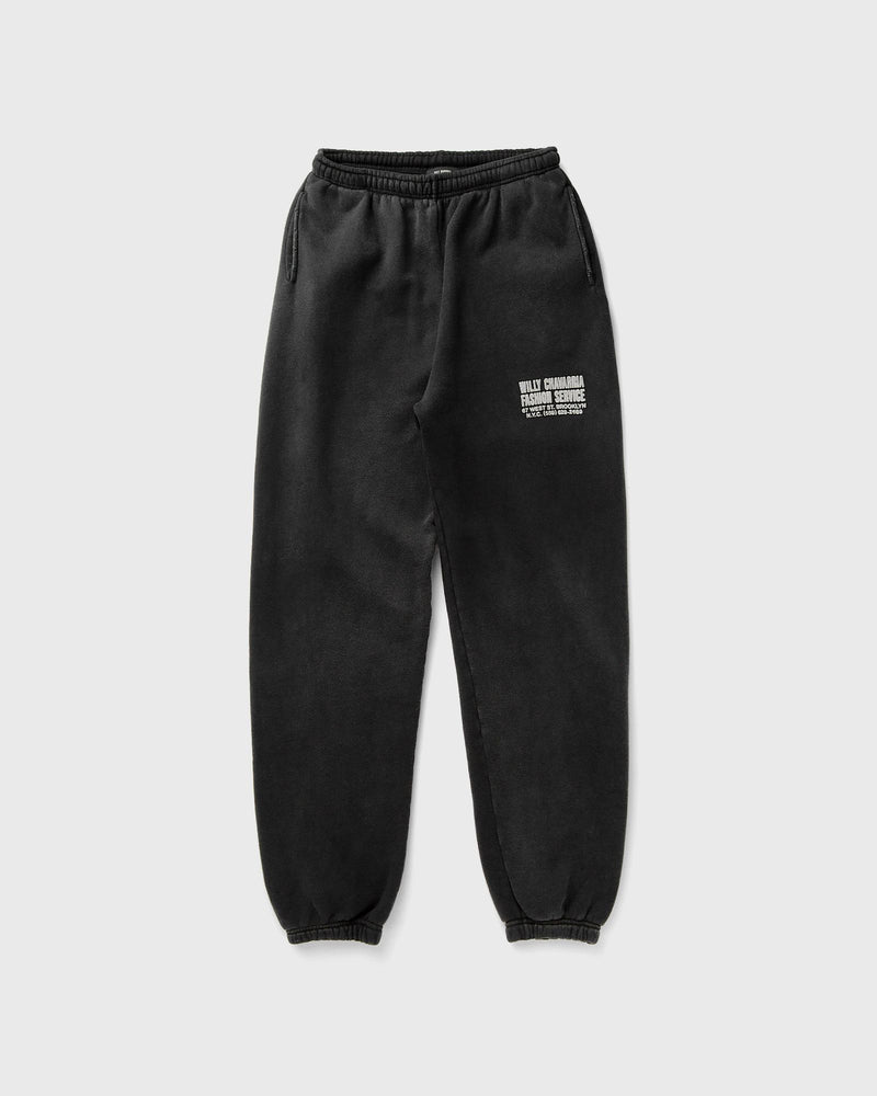 Willy Chavarria Fashion Services Willy Sweatpant Black