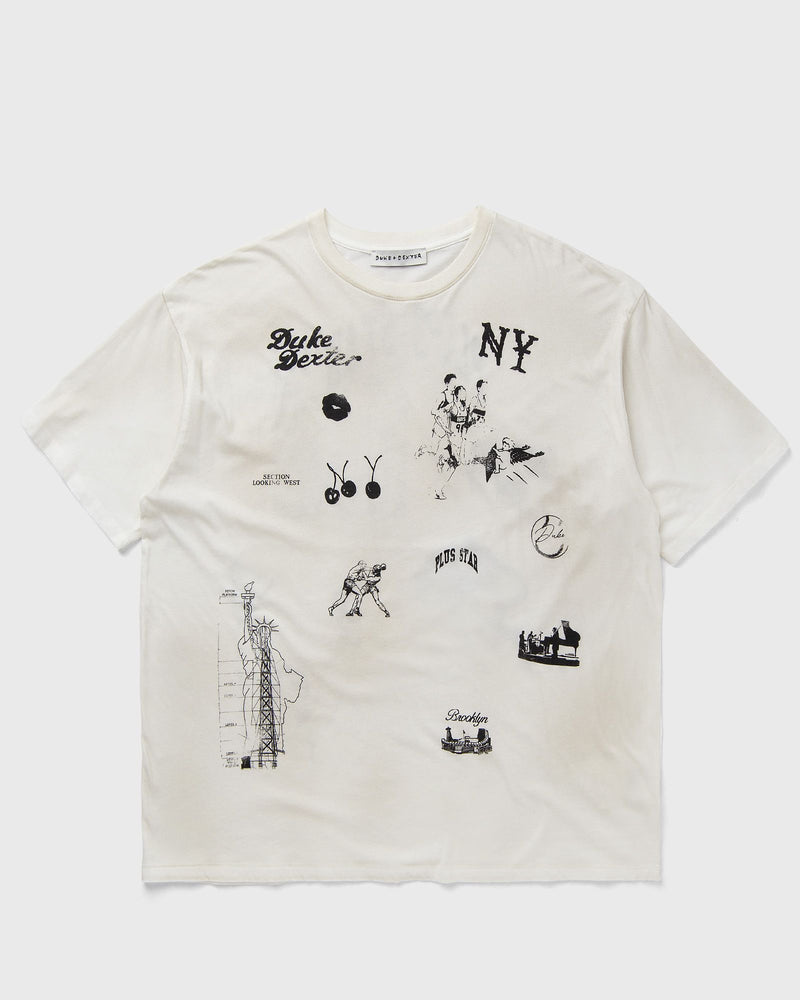 Duke & Dexter Ny Sketch Tee White