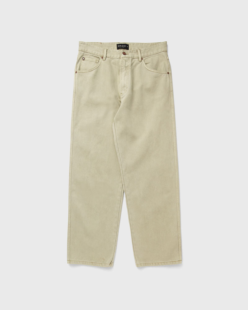 Goodies Sportive Wide Leg Khaki Pants Green
