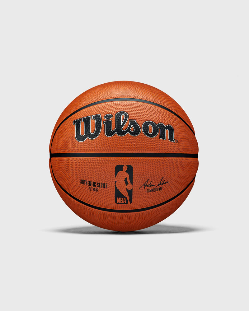 Wilson NBA Authentic Series Outdoor Bskt Size 6 Brown