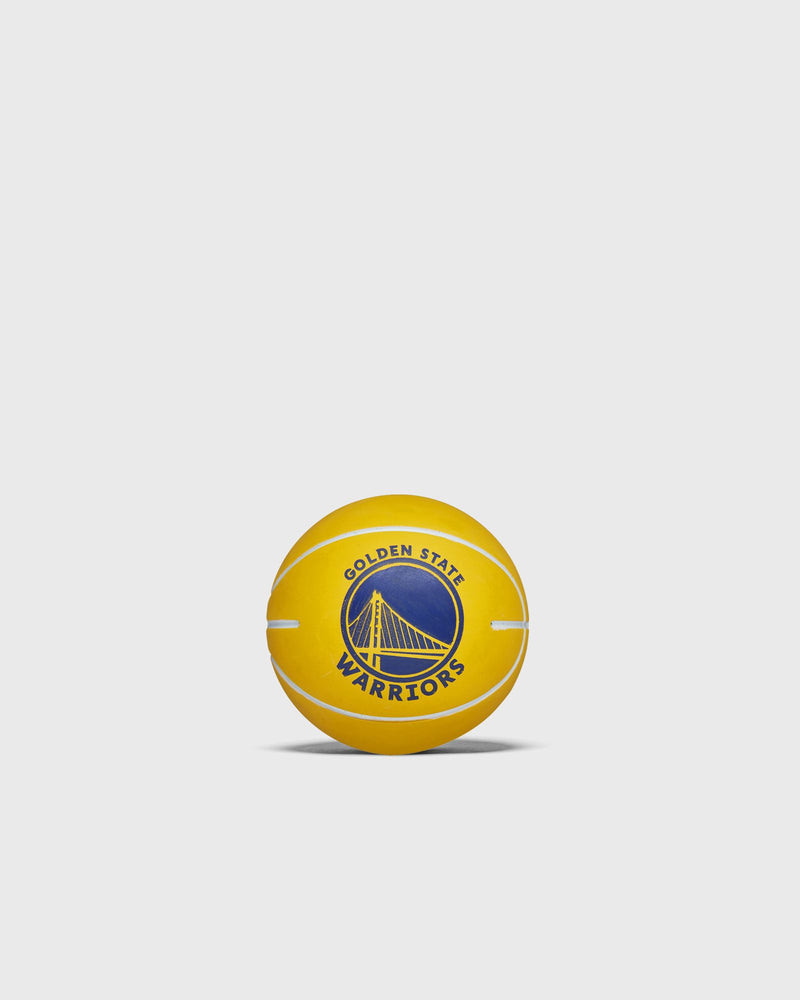 Wilson Mini NBA Dribbler Basketball Golden State Warriors Yellow