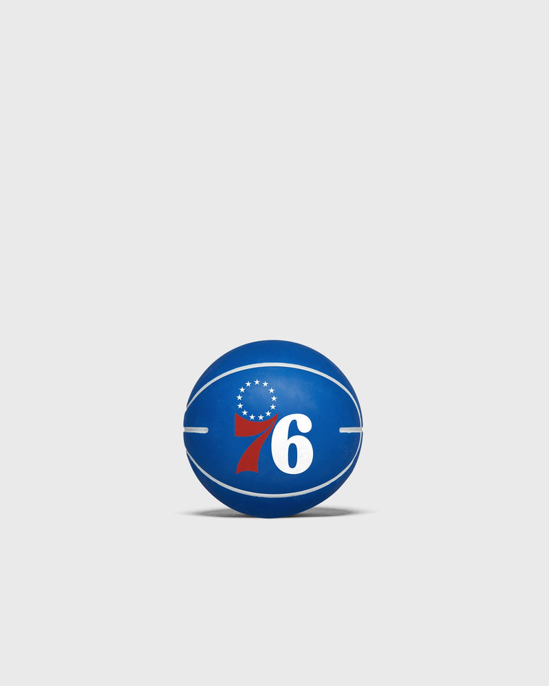 Wilson Mini NBA Dribbler Basketball Philadelphia 76ERS Blue