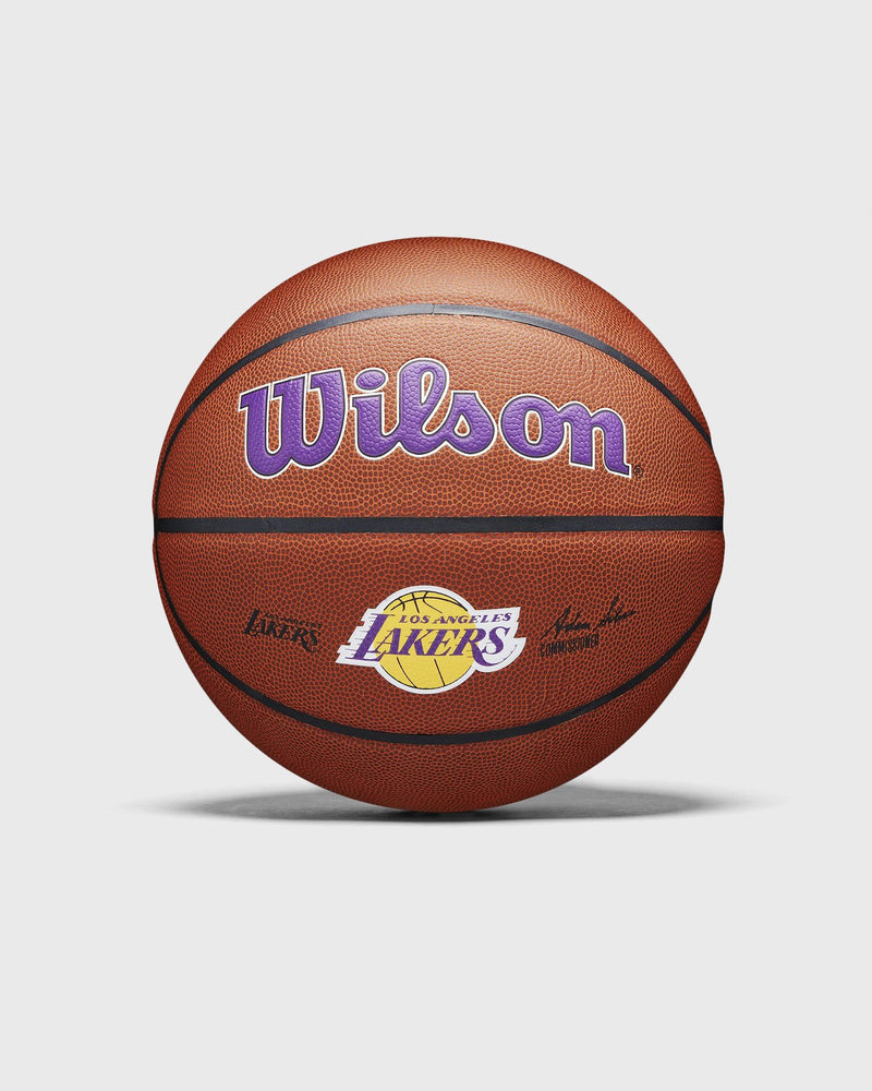 Wilson NBA Team Alliance Basketball LA Lakers Size 7 Brown