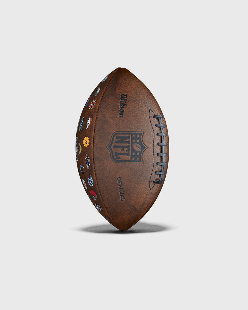 Wilson NFL Off Throwback 32 Team Logo Brown