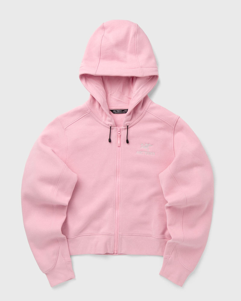 Arc´teryx Womens Emblem Fleece Full Zip Crop Hoody Pink