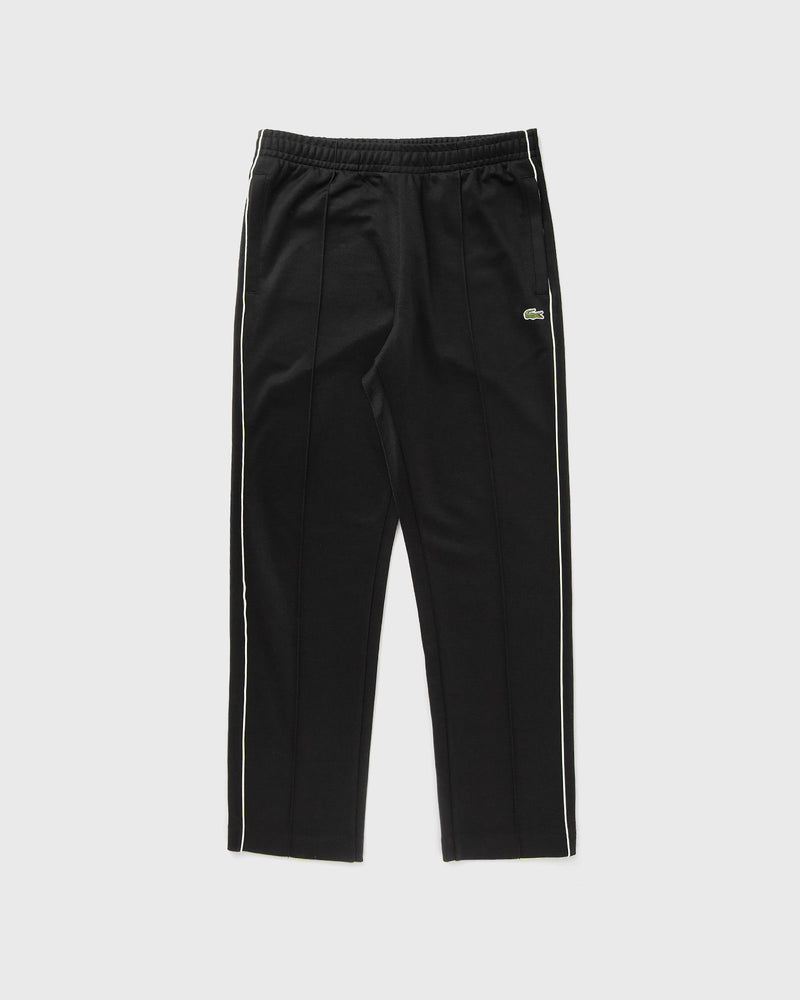 Lacoste Trim Accent Piquò Sweatpants Black