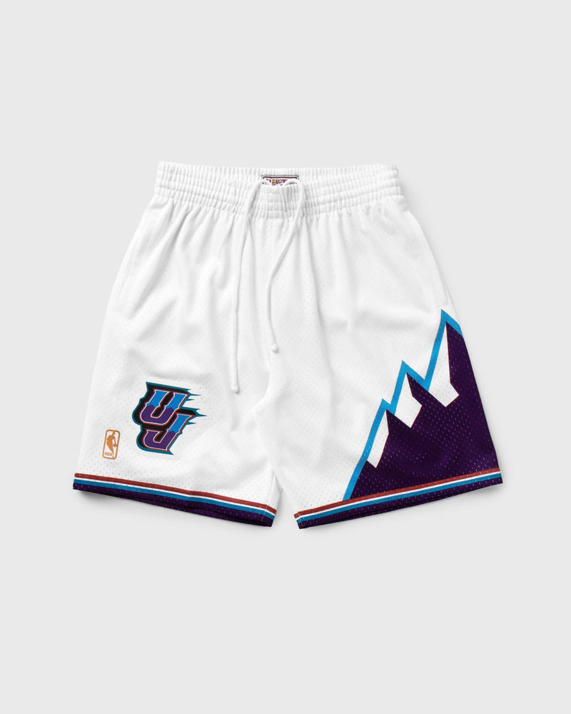 Mitchell & Ness NBA Swingman Shorts Utah Jazz 1996-97 White