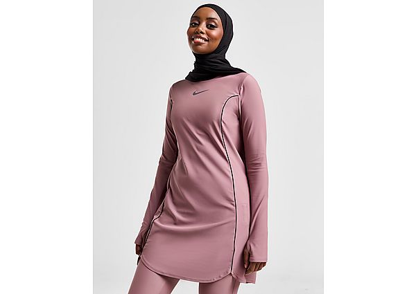 Nike Long Sleeve Swim Tunic purple