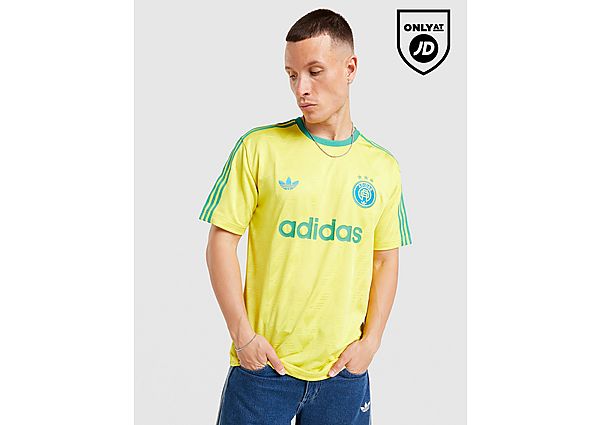 adidas Originals All Over Print T-Shirt yellow
