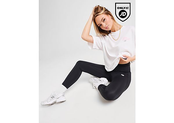 New Balance Essential Logo Leggings black