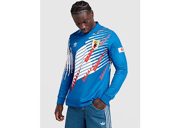 adidas Originals Japan \'93 Retro Long Sleeve Home Shirt blue
