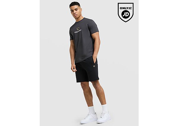 Fred Perry Tipped Shorts black