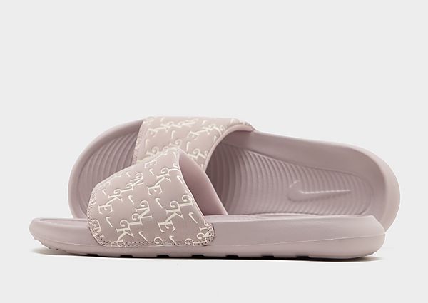 Nike Victori One Print Slides pink