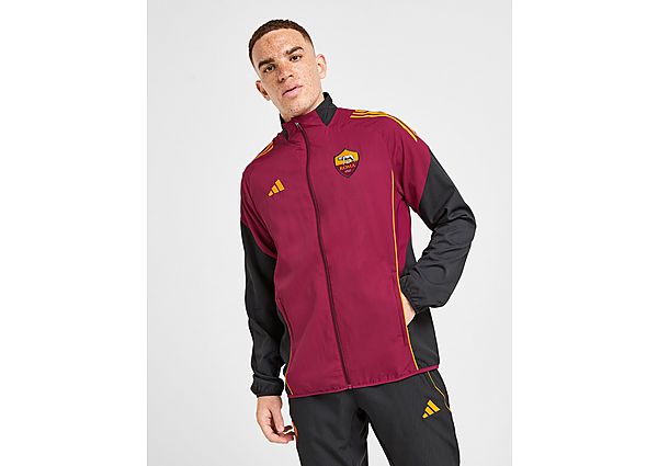 adidas AS Roma Presentation Jacket red