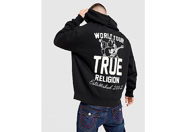 True Religion Badge Hoodie black
