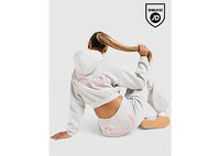 JUICY COUTURE Y2K Diamante Fleece Hoodie grey