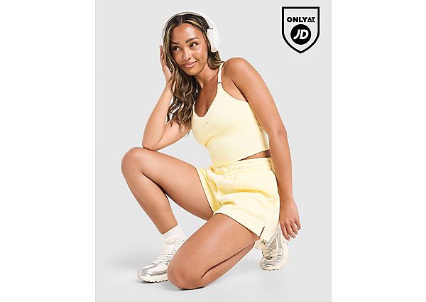 Nike Training Graphic Swoosh Tank Top yellow
