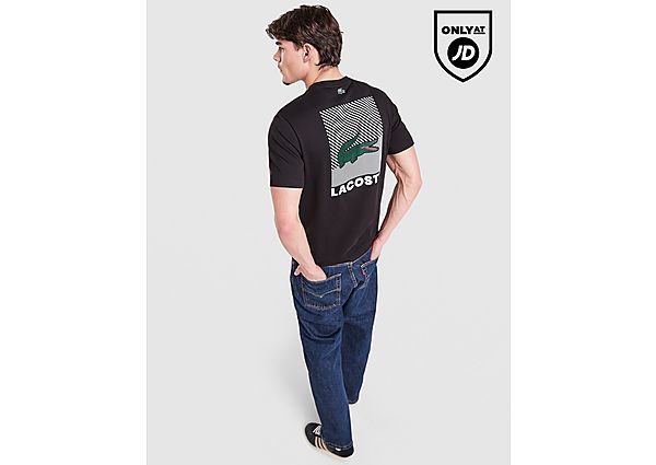 Lacoste Back Print T-Shirt black