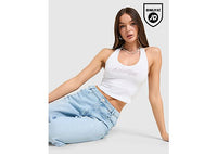 Hoodrich Solace Diamante Halterneck Top white
