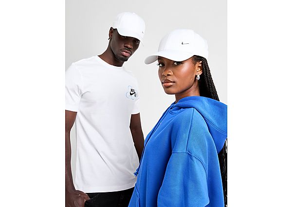 Nike Club Structured Metal Swoosh Cap white